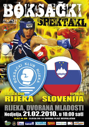Boks spektakel v Rijeki: Hrva&scaron;ka vs Slovenija - to nedeljo