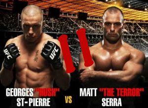 Matt Serra vs G. St. Pierre  2