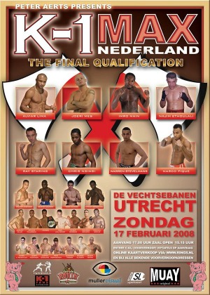 K-1 MAX Holland - fightcard