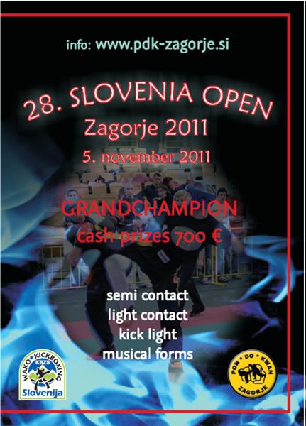 Kickboxing 28. Slovenia Open Kickboxing 28. Slovenia Open