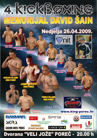 4. Kickboxing Memorijal David &Scaron;ain