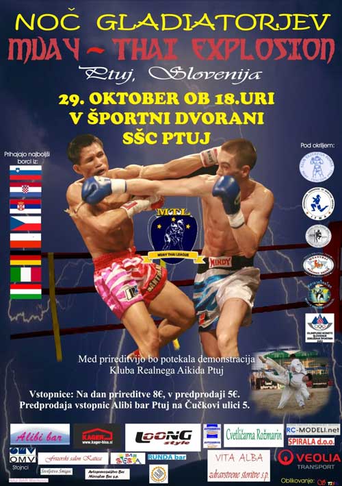 2. krog Muay Thai lige na Ptuju