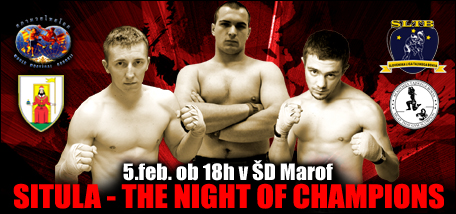 THE NIGHT OF CHAMPIONS to soboto v Novem Mestu