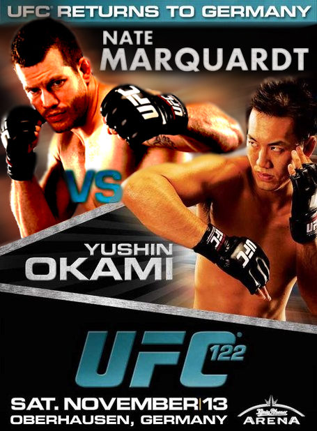 UFC 122: Marquardt vs. Okami - to soboto v Nem?iji