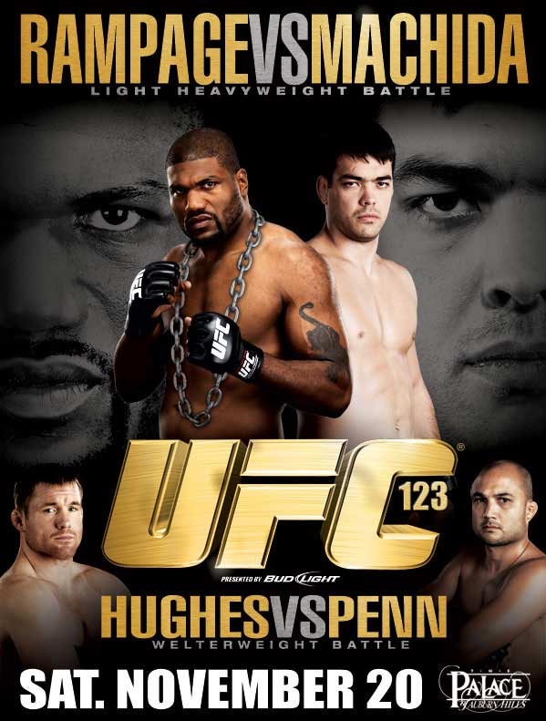 UFC 123: Machida vs Jackson UFC 123: Machida vs Jackson