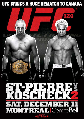 UFC 124: St-Pierre vs Koscheck 2