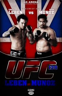 UFC 138: Leben vs Munoz