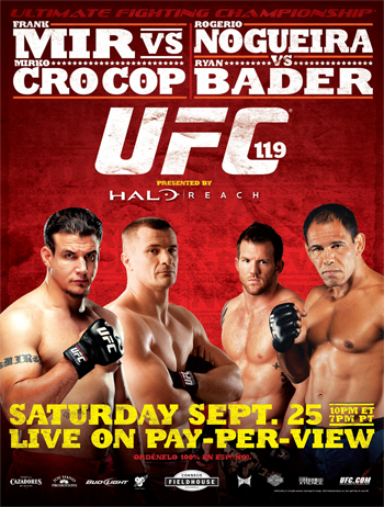 UFC 119: Mir vs CroCop - to soboto