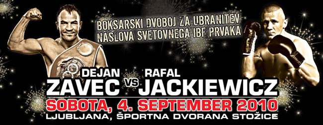 Dejan Zavec vs Rafal Jackiewicz - to soboto