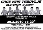 Trbovlje Cage Wars: Slovenia vs Serbia - to soboto