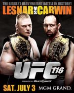 UFC 116: Carwin vs Lesnar - to soboto