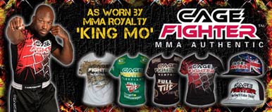 Cage Fighter oprema, majice T-shirt, puloverji, hlacke itd