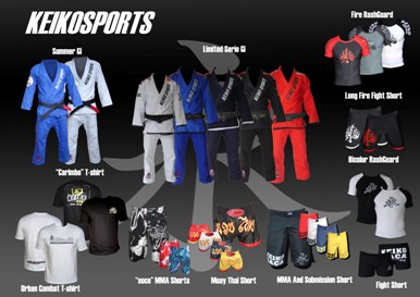 Keiko Sports oprema za BJJ, MMA, MT