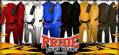 Pride Fight Wear oprema za BJJ, MMA